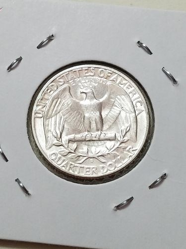 1953 D Washington Silver Quarter