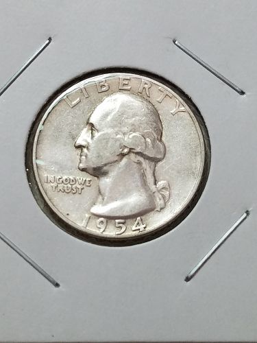 1954 P Washington Silver Quarter