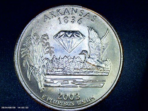 2003 P Arkansas Brilliant Uncirculated Beautiful