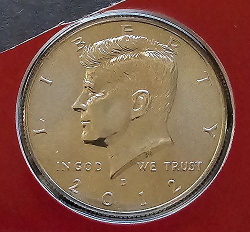 2012-D Kennedy Half Dollar - BU in Original Mint Cello