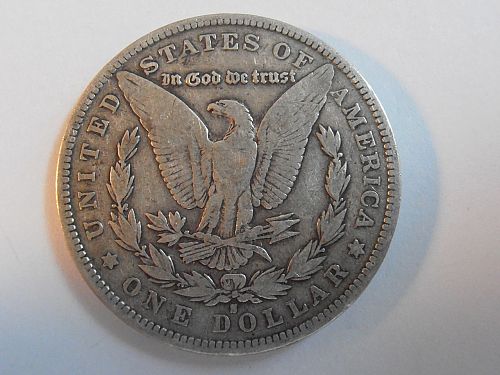 1892 S Morgan Silver Dollar, Low mintage -  (92SDA2)