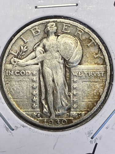 1930-S Standing Liberty Quarter VF