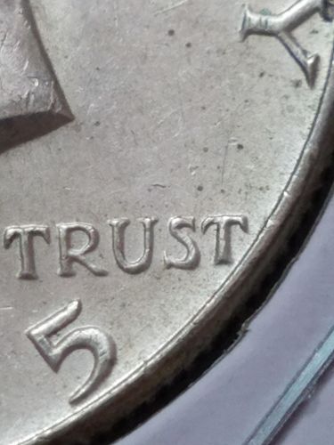 1965 P Kennedy Silver Half Dollar DDO-003 Error Variety