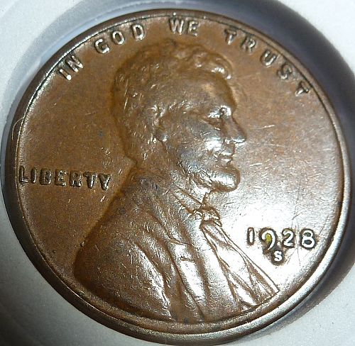 1928-S EXTRA FINE Lincoln Wheat Cent   ( 320-G)