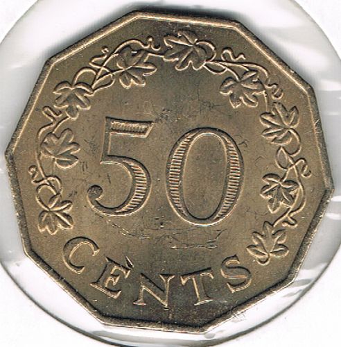50 Cents, Malta, 1972