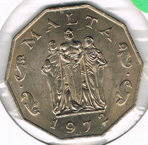 50 Cents, Malta, 1972