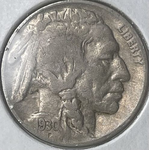 1930-P Buffalo US Nickel &bull; High Circulated Condition