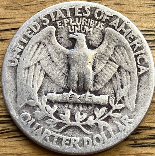 1934 Washington quarter in VERY GOOD condition