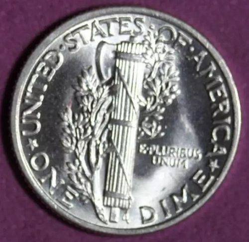 1939- Mercury Siver Dime BU