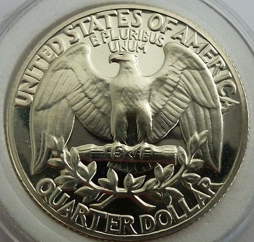 1964-P GEM BRILLIANT PROOF 90% SILVER Washington Quarter  # ( 620-D)
