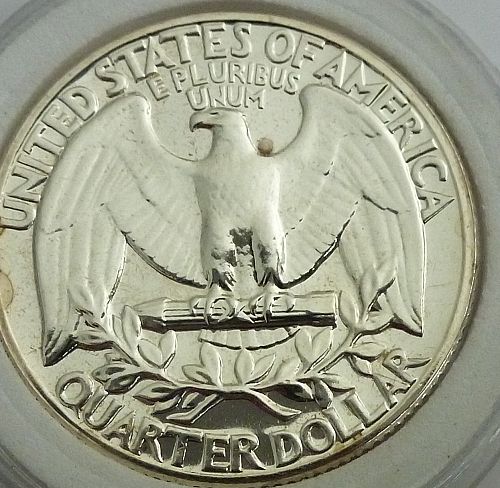 1960-P GEM BRILLIANT PROOF 90% SILVER Washington Quarter  # ( 620-F)