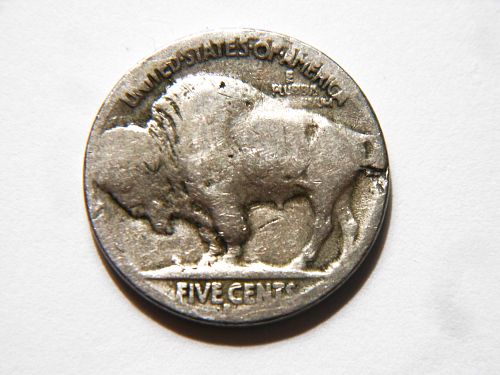 1917-S Buffalo Nickel.