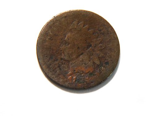 1875 Indian Head Cent