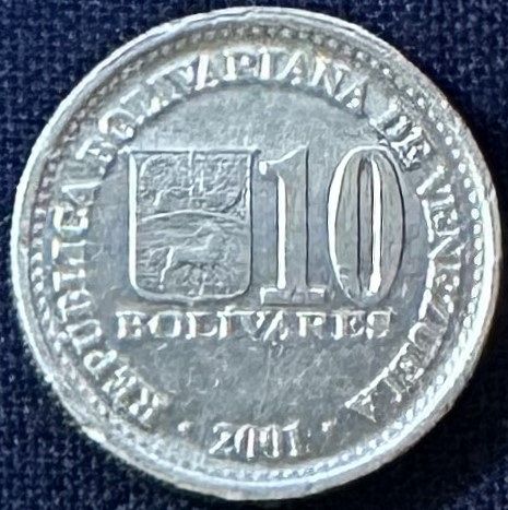 Venezuela - 2001 - 10 Bolivares