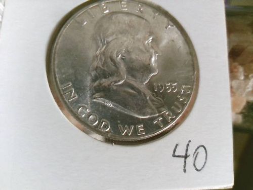 1955 P Franklin Half Dollar