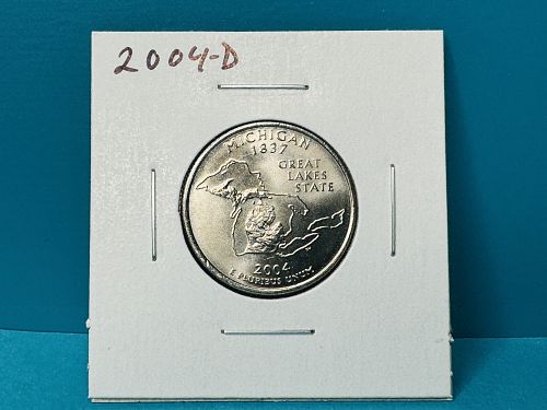 2004-D Michigan 50 State Quarter