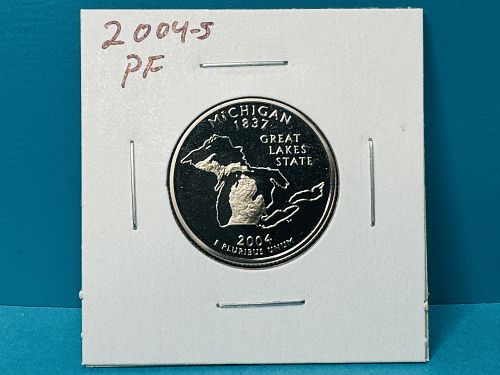 2004-S Michigan 50 State Quarter Proof