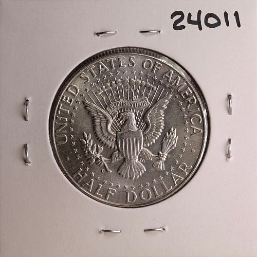 1964 D KENNEDY SILVER HALF DOLLAR #24011