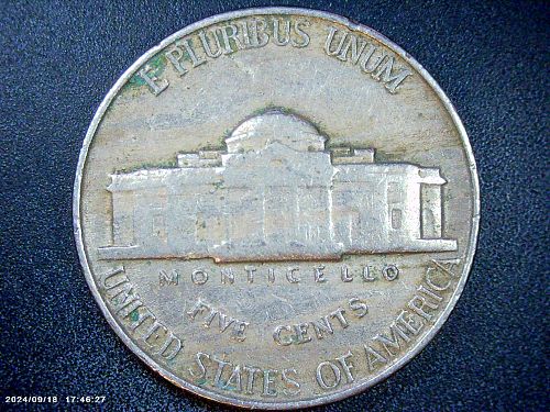 1939 P Jefferson Nickel