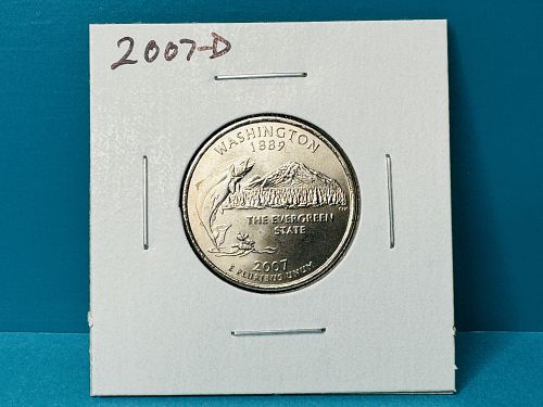 2007-D Washington 50 State Quarter