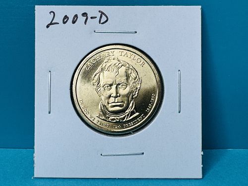 2009-D Zachary Taylor Presidential Dollar