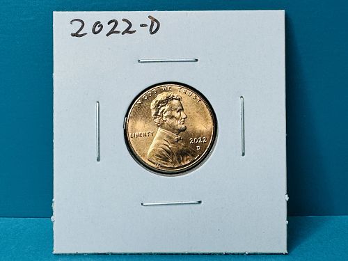 2022-D Lincoln Shield Cent