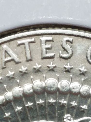 1967 P Kennedy Half Dollar .400 Silver DDR Error Double Die Reverse