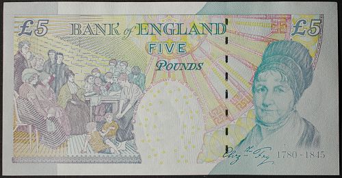 Great Britain P391c 5 Pounds AU
