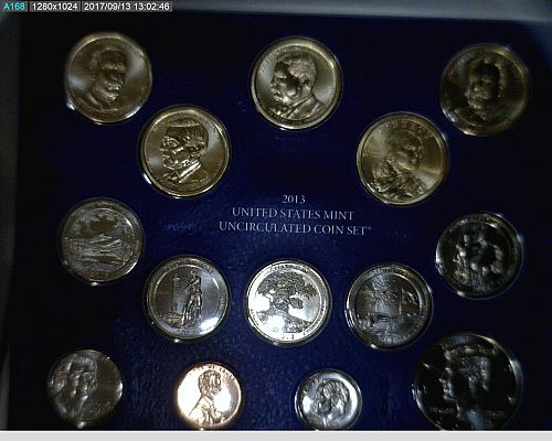 2013 Mint set complete