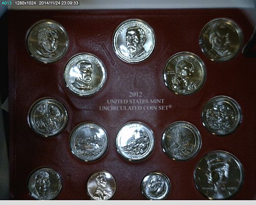 2012 Mint set complete