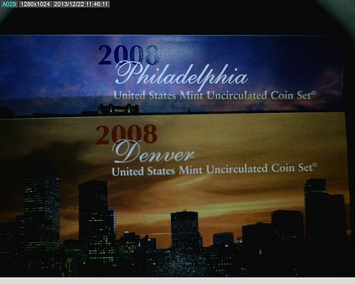 2008 Mint set complete