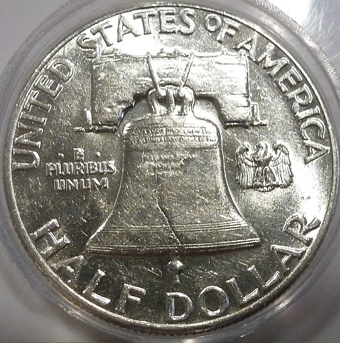 1950-P Gem BU Franklin Half Dollar With Full Bell Lines (425-X)