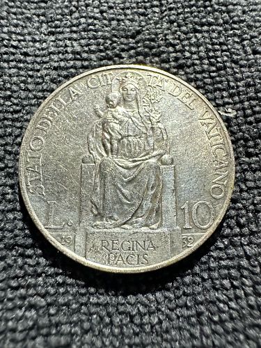 1932 10 Lire Vatican  N# 10412   DA