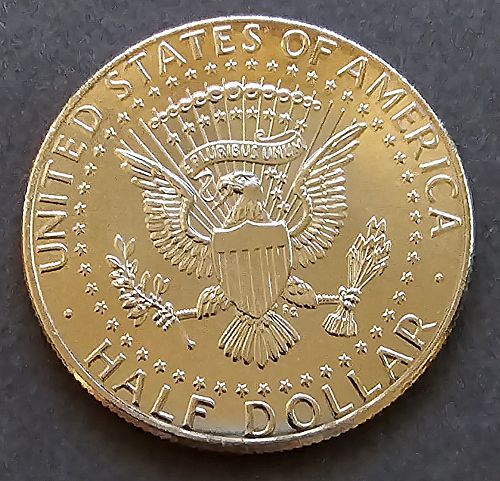 2020-P Kennedy Half Dollar - Bu from US Mint Roll (B18)