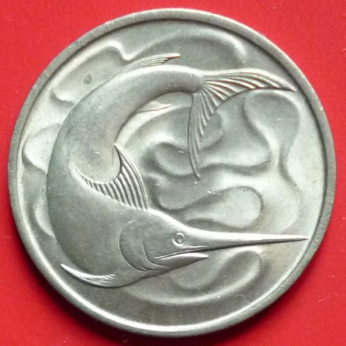 Singapore 10 and 20 Cents 2 pcs 1967 km 1 & 2