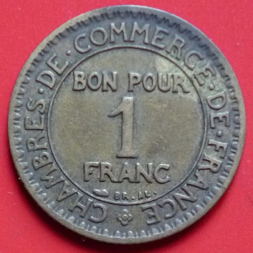 France 1 Franc 1922 km 876