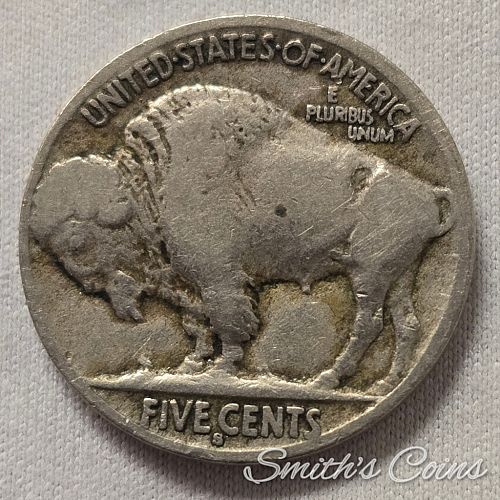 1915 S ~ Buffalo Nickel ~ VG