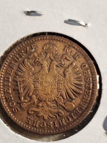 1885 Austria 1 Kreuzer