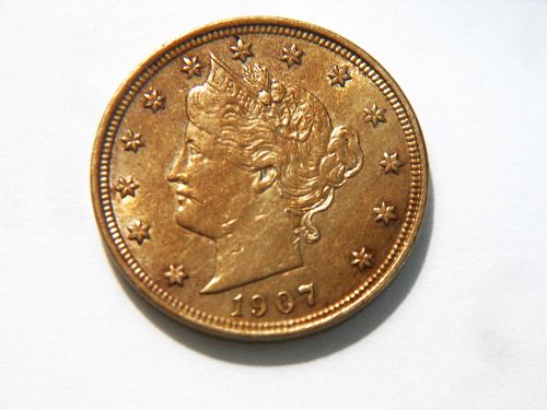 1907 Liberty V Nickel