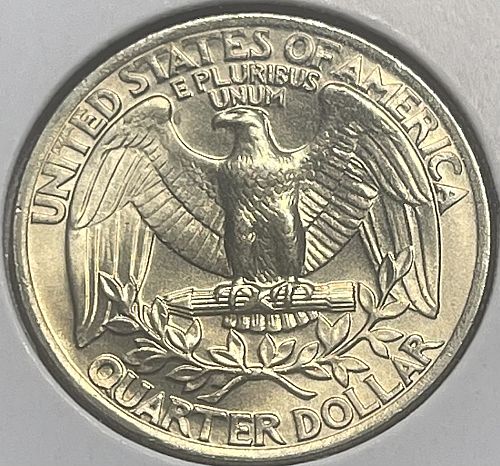 1977-P Washington Clad Quarter ~ BU/MS60+ Condition Still in Cellophane