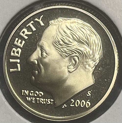 2006-S Roosevelt Clad Proof Dime • Cameo Proof Direct from Mint Proof Set