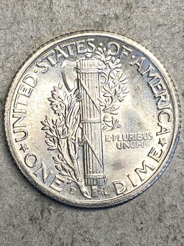 1940-D Mercury Dime MS64 FSB