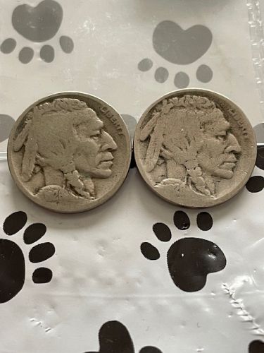 1926D & 1926S BUFFALO NICKELS
