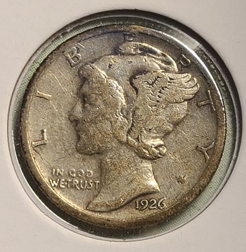 1926-S Mercury Dime Fine-15