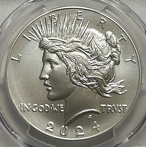2024 P Peace Dollars : Uncirculated Modern Anniversary Silver Dollars S-5