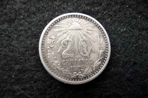 Mexico 1905 20 Centavos