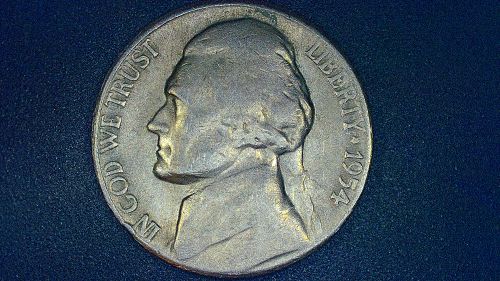 1954 S Jefferson Nickel