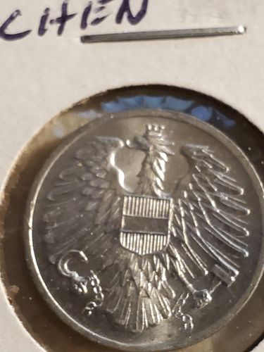 1954 Austria 2 Groschen