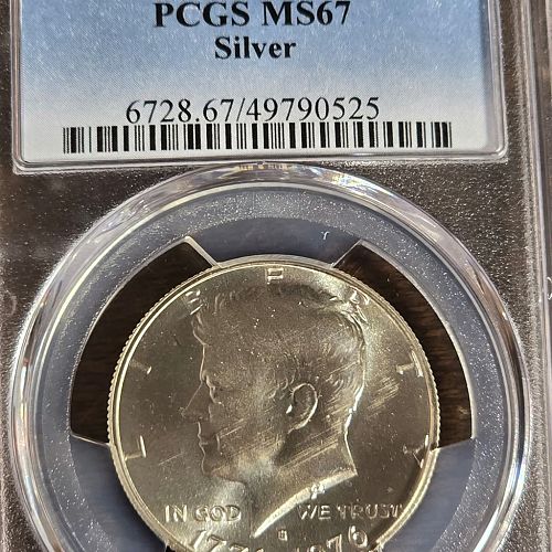 1976-S Kennedy Half Dollar - PCGS CERTIFIED MS67!!!