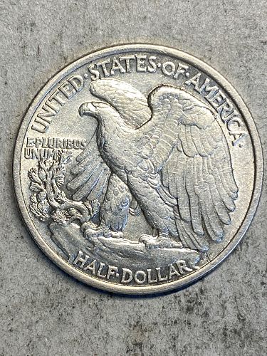 1936 Walking Liberty Half Dollar AU